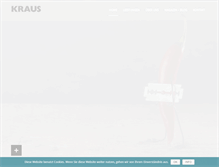 Tablet Screenshot of kraus-coaching.de